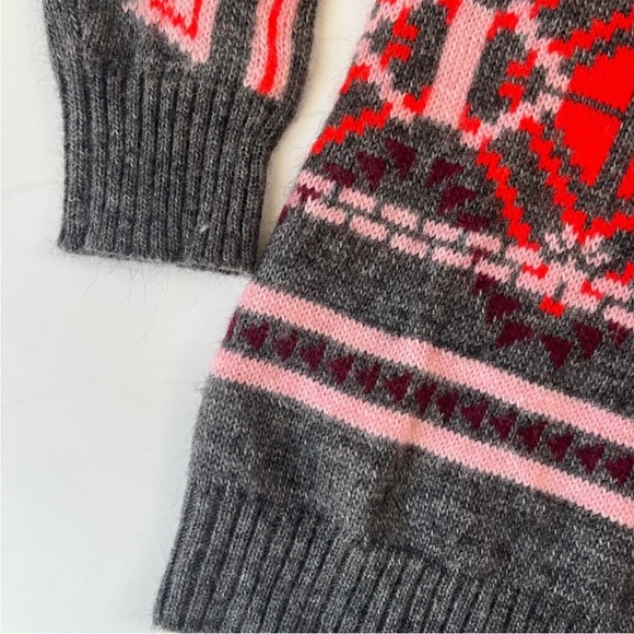 J. Crew Nordic Fair Isle Wool Blend Knit Crewneck Sweater - Picture 4 of 8